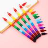 1~12 шт. Радужные строительные блоки, ручки для рисования, 12 цветов, карандаш, школа, офис, подарок на день рождения, детский сад, карнавальные подарки TMZ