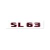 Подходит для задней наклейки с буквами Mercedes Benz C63S GT63S S63LGLE53 SL63S модификация W205 W206 C190 X290 W167 черная красная версия