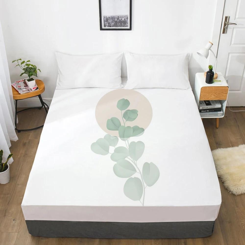 1 шт. простыни наматрасник с резинкой 3D простыня белье 150x200 200x220 простыня на заказ любой размер дизайн