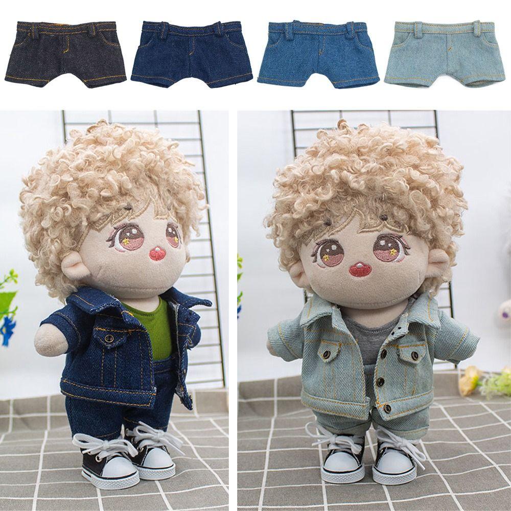 Dolls Clothes 15cm Doll Jeans 15cm/20cm Doll Clothes Doll Jeans Trousers Fashion Cotton Pants