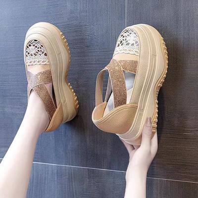 Женская обувь, увеличивающая рост, повседневная дышащая рыбацкая белая обувь Мэри Джейн на толстой подошве