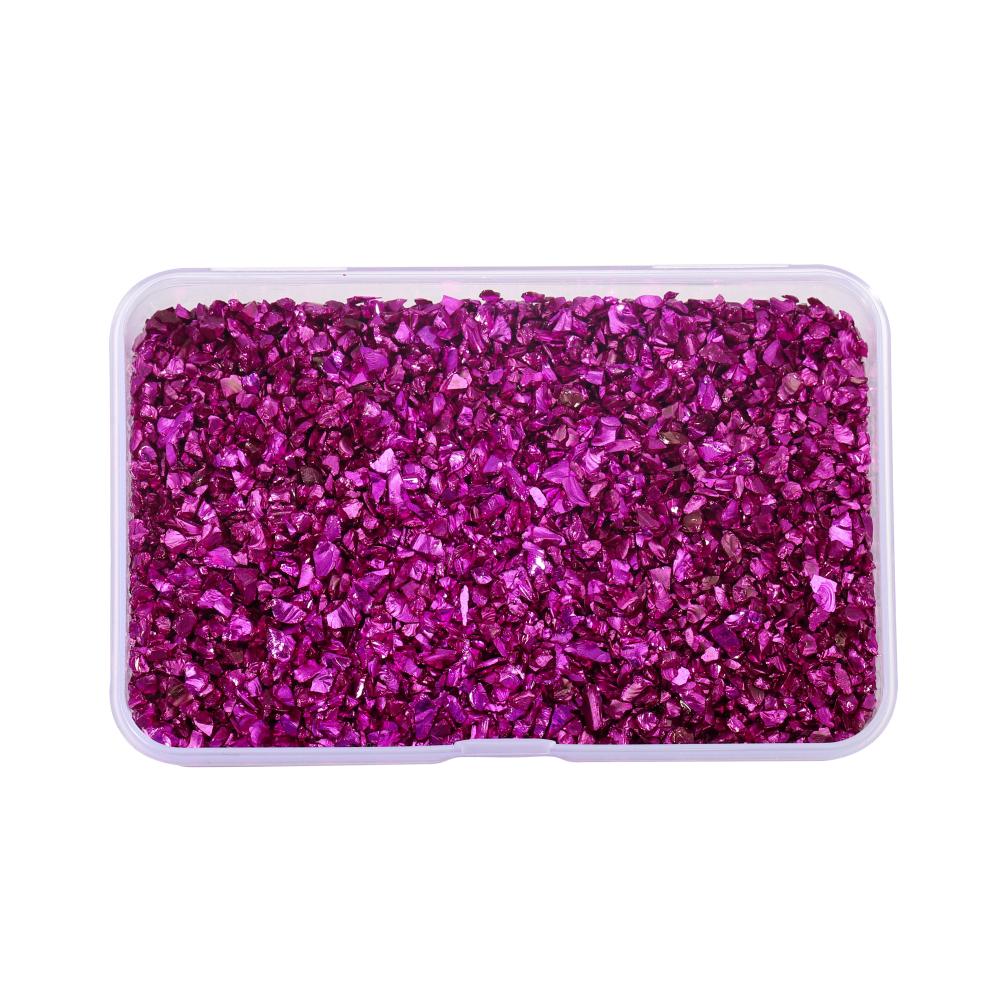 30/50/80 г/кор. цветные стеклянные камни, наполнитель из смолы для DIY, форма для эпоксидной смолы, нерегулярные кристаллы, украшение для дизайна ногтей, изготовление ювелирных изделий