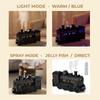 Homlly Steam Train Diffuser Humidifier With Light (300ml)