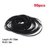 Rubber Mix 40-135mm Cassette Tape Machine Belt Drives Belts Tape Recorder Belt Tape Machine Bands