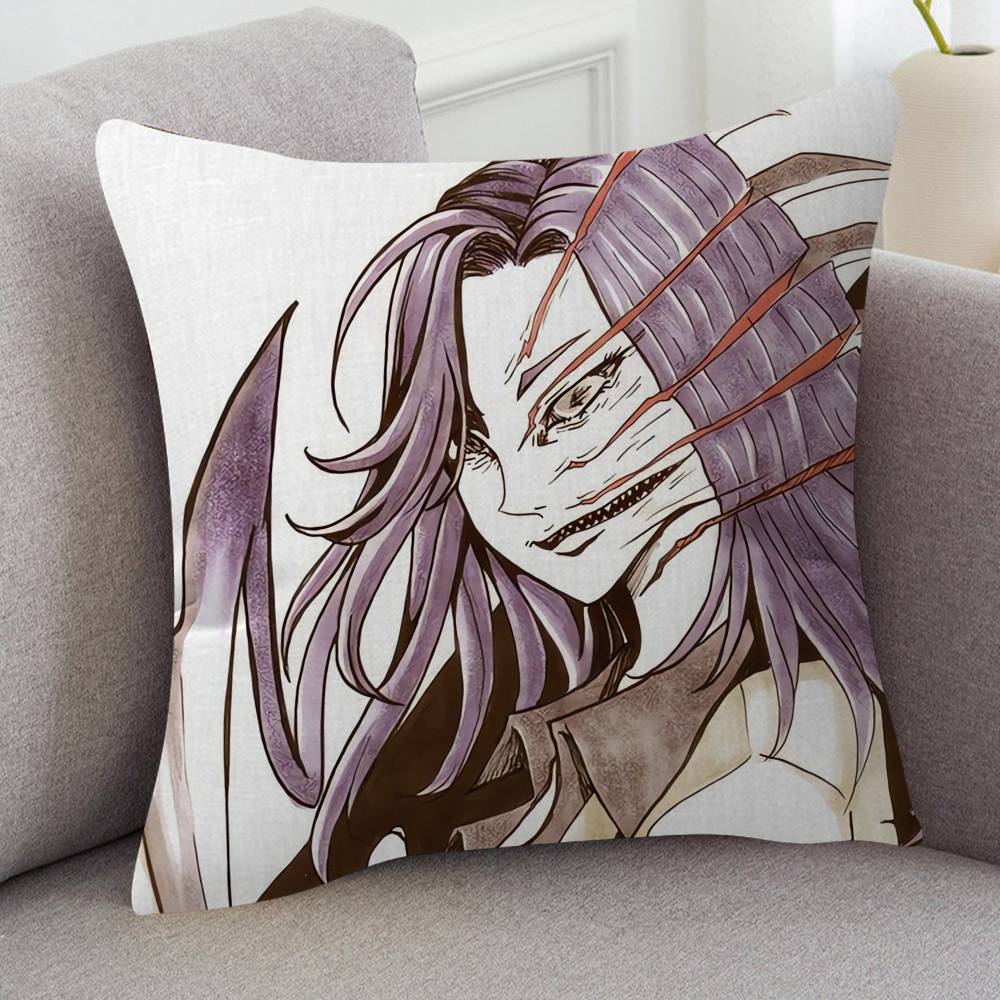 Anime Parasyte Cute Cartoon Two-dimensional Pillowcase Bedroom Sofa Cushion Cover Nap Pillow Cover