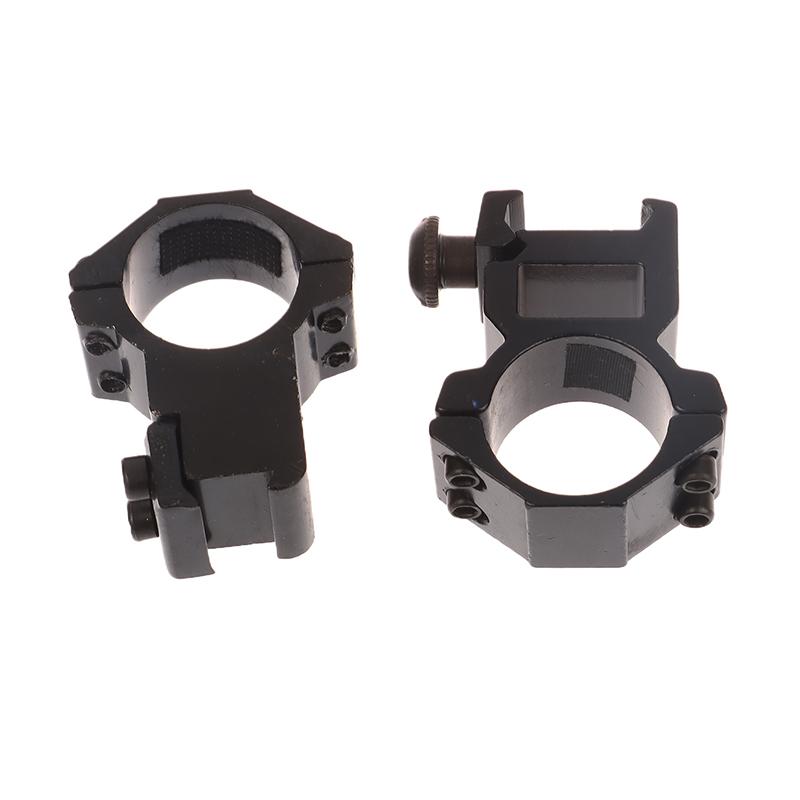 Hunting Quick Release Scope Mount Holder 25.4Mm 1" Rings For 11Mm/20Mm Weaver/Picatinny Rail Scope Mount For Torch Light