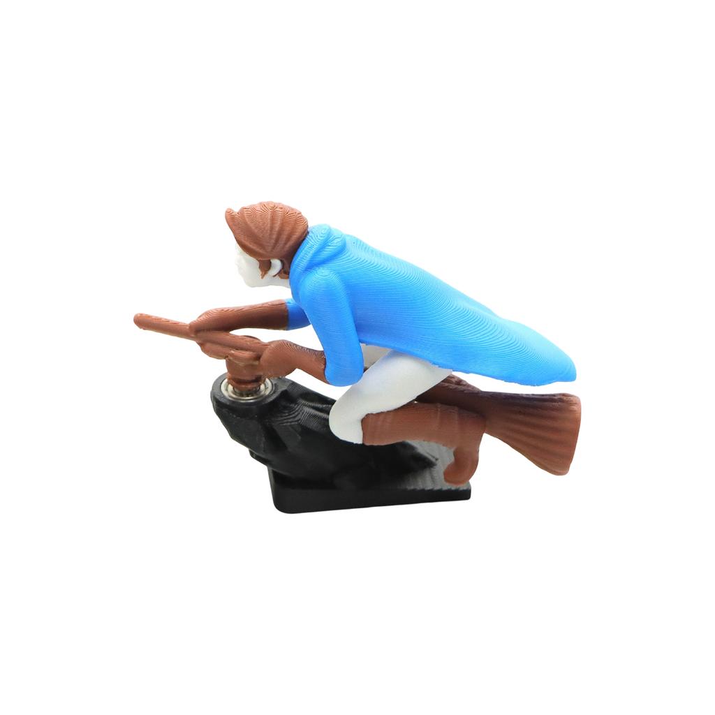 Украшение-орнамент 'Ведьма и Автомобильный Дрифт'