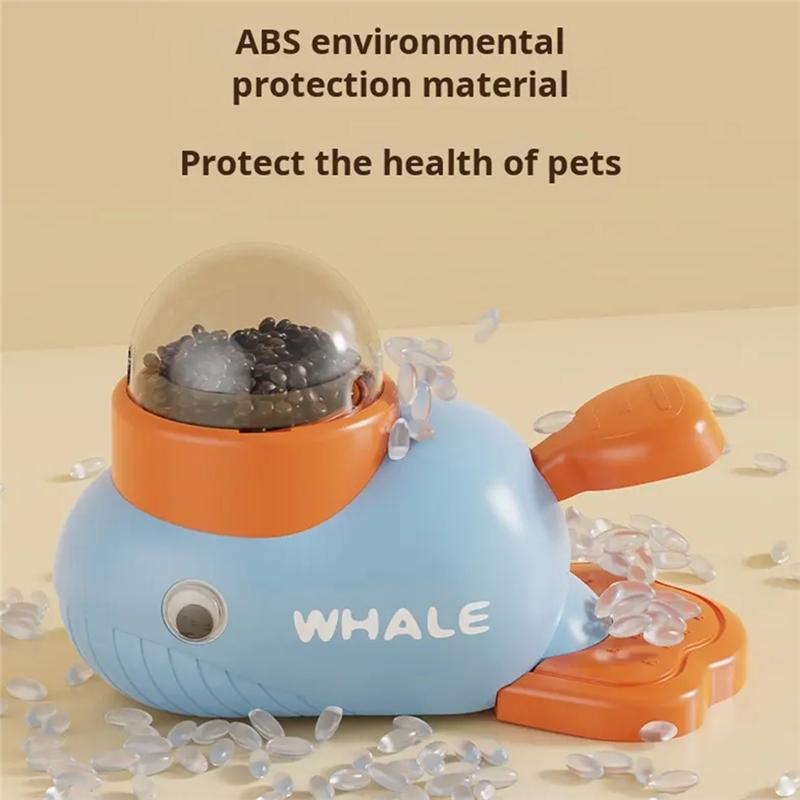 Интерактивная кормушка-дозатор для собак в форме мультяшного героя, противоскользящая конструкция, кормушка для тренировок, развивающие игрушки для питомцев, розовый