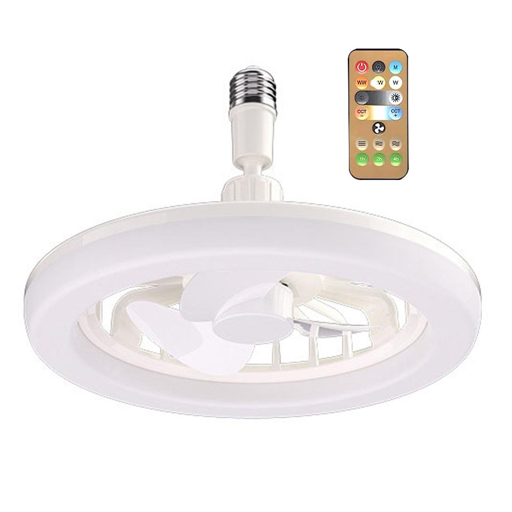 Ароматерапевтический потолочный вентилятор со светодиодной подсветкой и пультом дистанционного управления, бесшумный потолочный вентилятор для спальни, гостиной, кухни