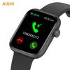 Aishi 1,69" Смарт-часы с Bluetooth-звонками для мужчин и женщин, Смарт-часы, Температура тела, Настраиваемый циферблат, Ремешок, Android, iOS, Фитнес-трекер