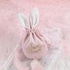 Bunny Ears Wedding Candy Bags Easter Rabbit Gift Packing Bags New Jewelry Organizer  Birthday Party