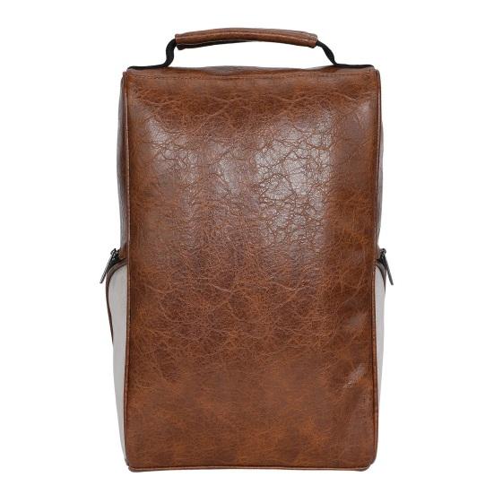 Сумка для обуви для гольфа с застежкой-молнией, большая вместимость, водонепроницаемая, износостойкая, спортивная сумка с ремешком и боковым карманом для аксессуаров