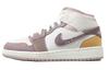 Детские кроссовки Air Jordan 1 Mid SE Craft "Inside Out - Taupe Haze" DZ4466-102