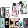 for Samsung Galaxy S25 S23 S22 S24 FE Ultra Plus A56 A05 A06 A15 A16 A57 S7 Edge Phone Case Ballerina Ballet Dancing Dance Girl
