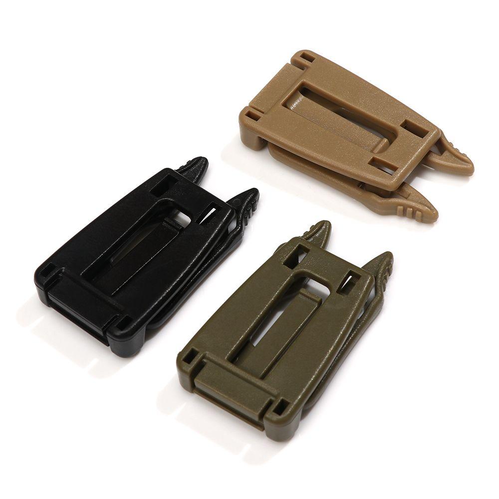 Зажим MOLLE для рюкзака, лямка, тактический ремень MOLLE, многофункциональная пряжка, пряжка для походной сумки