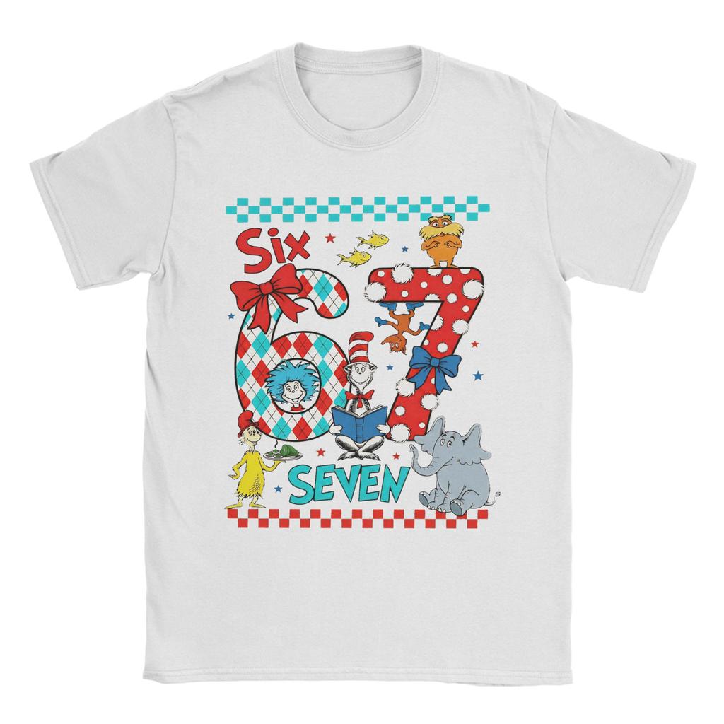 Unisex Women Graphic Printed Cartoon Thing 1 Thing 2 Buddies reading day  Tee T Shirt Cotton  Tshirts Clothes