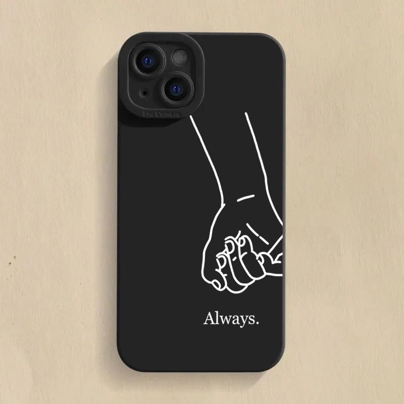 Girls Best Friends Forever Always Phone Case For iPhone 16 15 14 13 12 11 Pro Max 16E 7 8 Pus XR XS X SE Shockproof Soft Cover