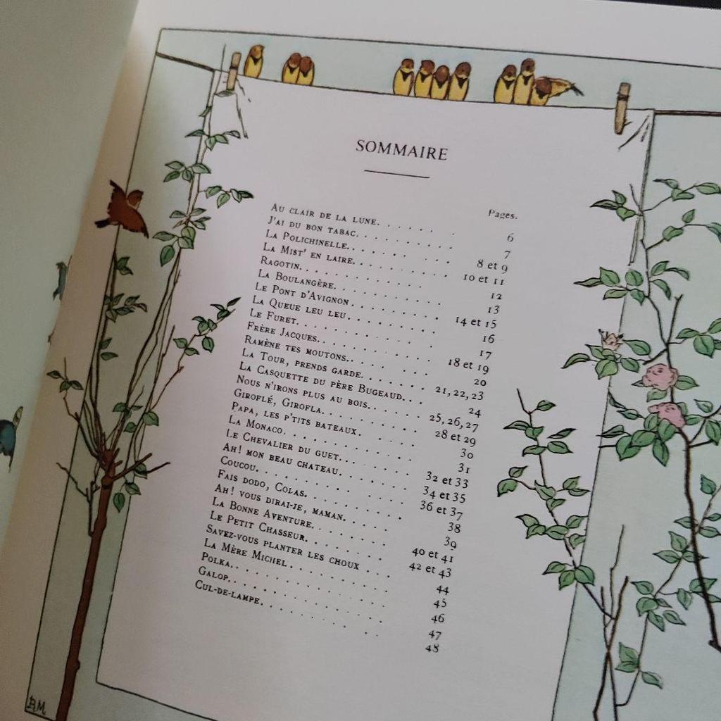 [Б/У] Старые песни и хороводы Маленькая партитура Книжка с картинками Франция