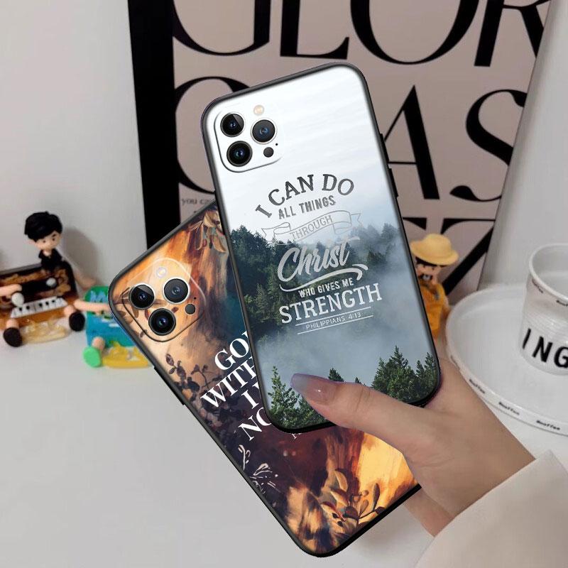 IK14 Bible verse New High-End Shell Phone Case for OPPO A3 Pro A72 A74 A76 A77 A77S A78 A79 A94 A95 A18 A40M A58