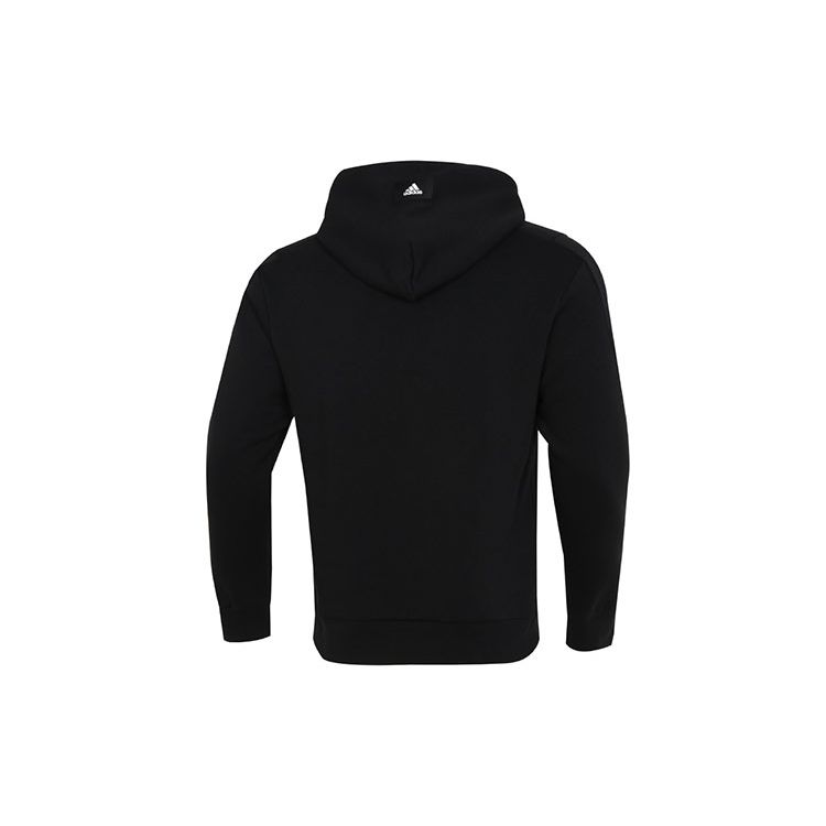 adidas Мужская толстовка с капюшоном Fi WTR Chest с большим логотипом, черная H46512