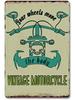 Metal tin SignRetro Style Novelty PosterIron PaintingEasily to Distracted by Cows and Tractors Tin Sign Farm Life Tin Sign