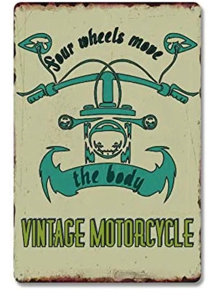 Metal tin SignRetro Style Novelty PosterIron PaintingEasily to Distracted by Cows and Tractors Tin Sign Farm Life Tin Sign