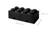 LEGO Кирпичный ящик 8 Черный 40061733