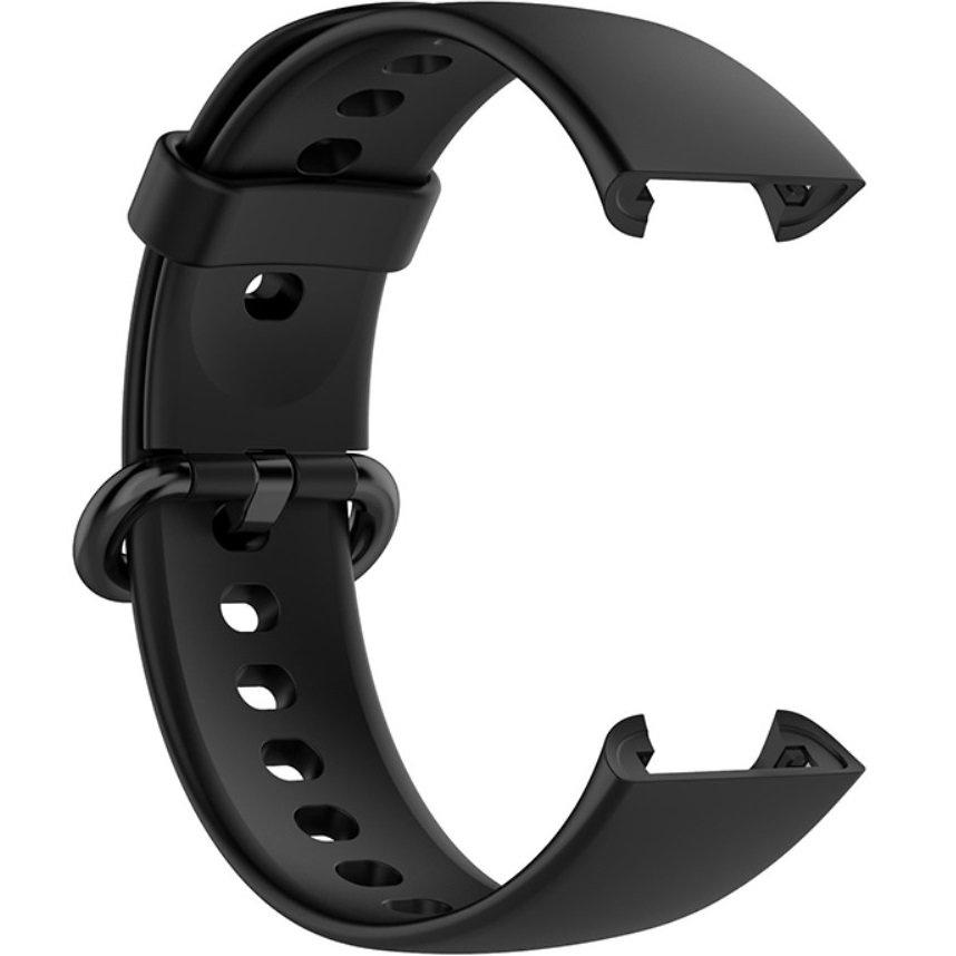 Silicone Strap for Xiaomi Redmi Watch 2 Lite, Black