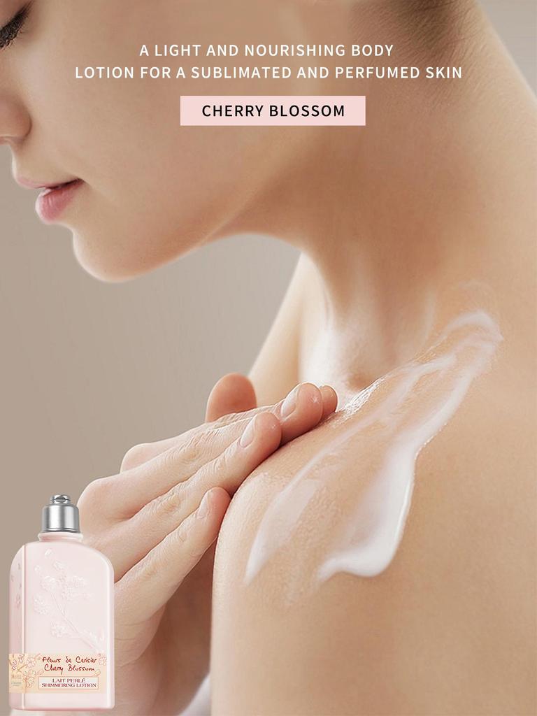 L'Occitane En Provence Cherry Blossom Shimmering Lotion - 8.4FL.OZ./250ML