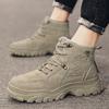 Мужская походная обувь, спортивные нескользящие кроссовки, мужские ботинки, резиновая рабочая обувь