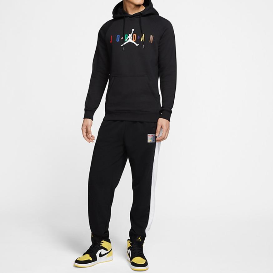 Jordan Air Sport Dna Hbr вязаный пуловер на флисовой подкладке, мужские топы, черный CT6293-010