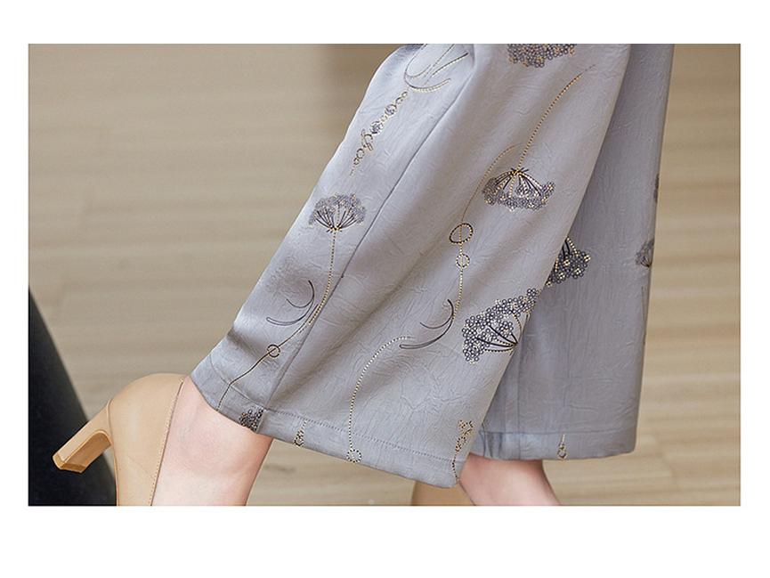 Стильный шифоновый летний костюм-двойка для мамы – с коротким рукавом, больших размеров, для женщин среднего и пожилого возраста.