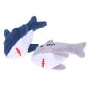 Cute Cartoon Stuffed Plush Shark Pendant Key Chain Ring Doll Toys For Kids Gifts
