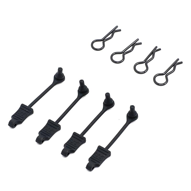 4 шт. резиновый корпус зажим фиксатор оболочки фиксированная пряжка замок Ar390165 для 1/10 Arrma
