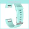 Charge Compatible Fitbit Plaid Strap With Silicone Material In Colors Multiple