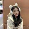 Windproof Winter Plush Earmuffs Warm Women Earflap Korean Bear Ear Earmuffs  Girls