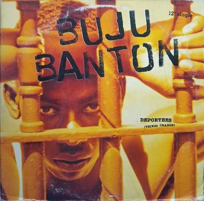 12-дюймовая пластинка BUJU BANTON Deportees Things Change 8624611 MERCURY 1993 US Reggae Ska Dub Б/у