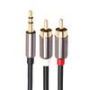 Computer DVD Amplifier RCA Male Speaker Headphone 3.5 To 2RCA Audio Cable Splitter RCA Cable