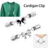 Держатель для свитера, шали, клипсы "утиный клюв" с покрытием, броши с бантом-бабочкой, зажим для воротника кардигана