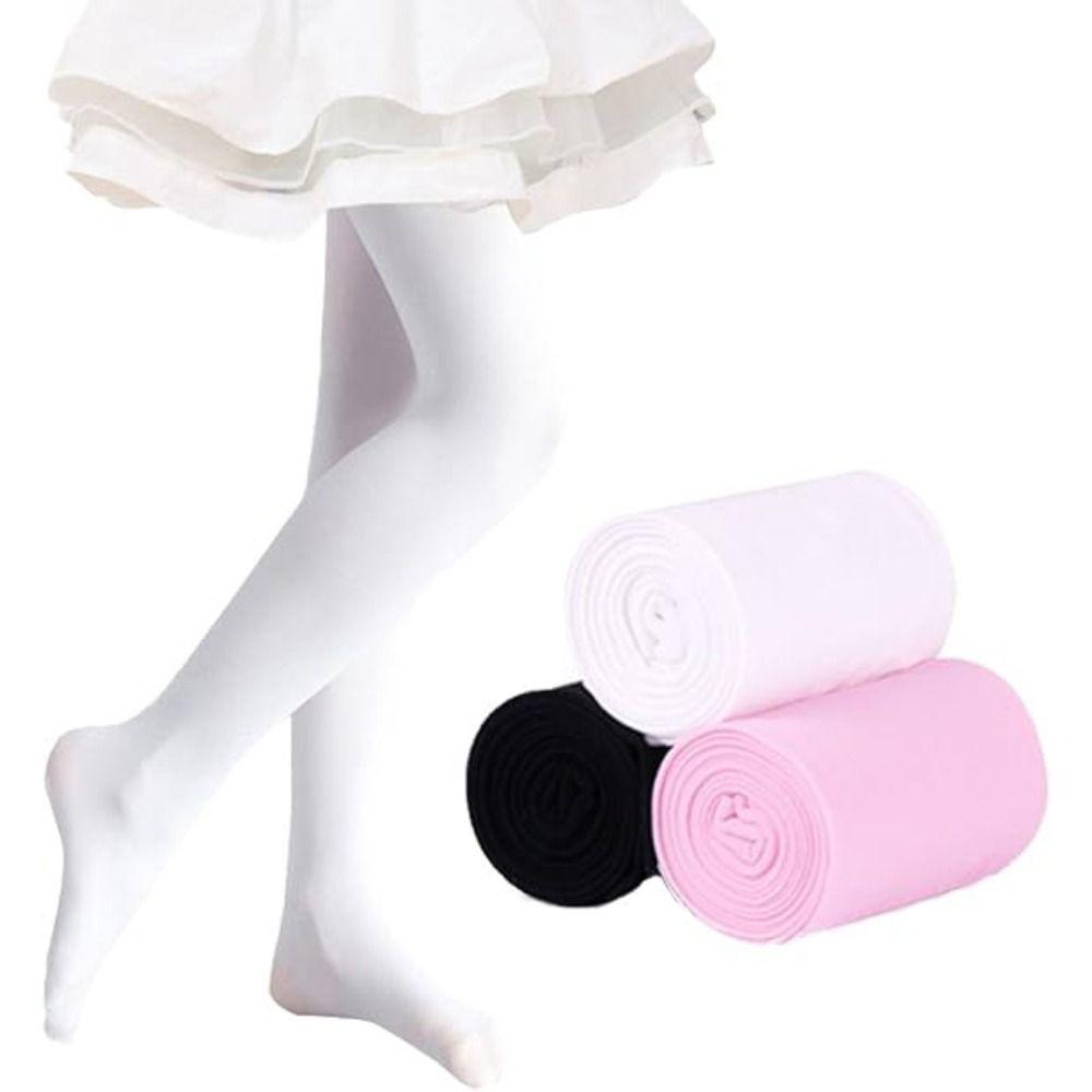 Thin Kids Pantyhose Ballet Solid Color Children Pantyhose New Ballet Stocking Summer Wear