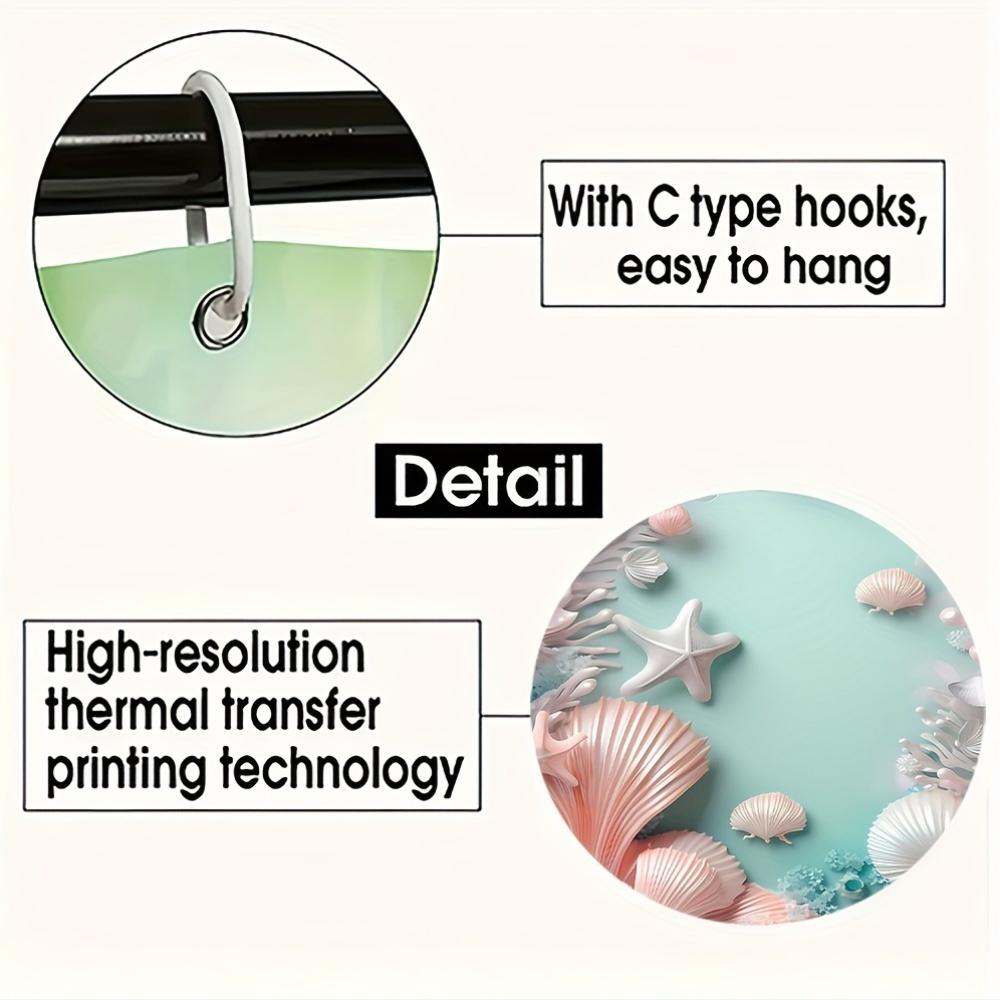 1/4 шт. Роскошный большой салатовый водонепроницаемый комплект занавесок для душа, декоративный набор для ванной комнаты, нескользящий коврик для унитаза, коврик для ванной и 12 крючков