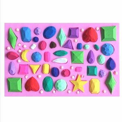 Мини-бриллианты в форме драгоценных камней Формы для помадки для тортов Формы для помадки для тортов Шоколадная форма