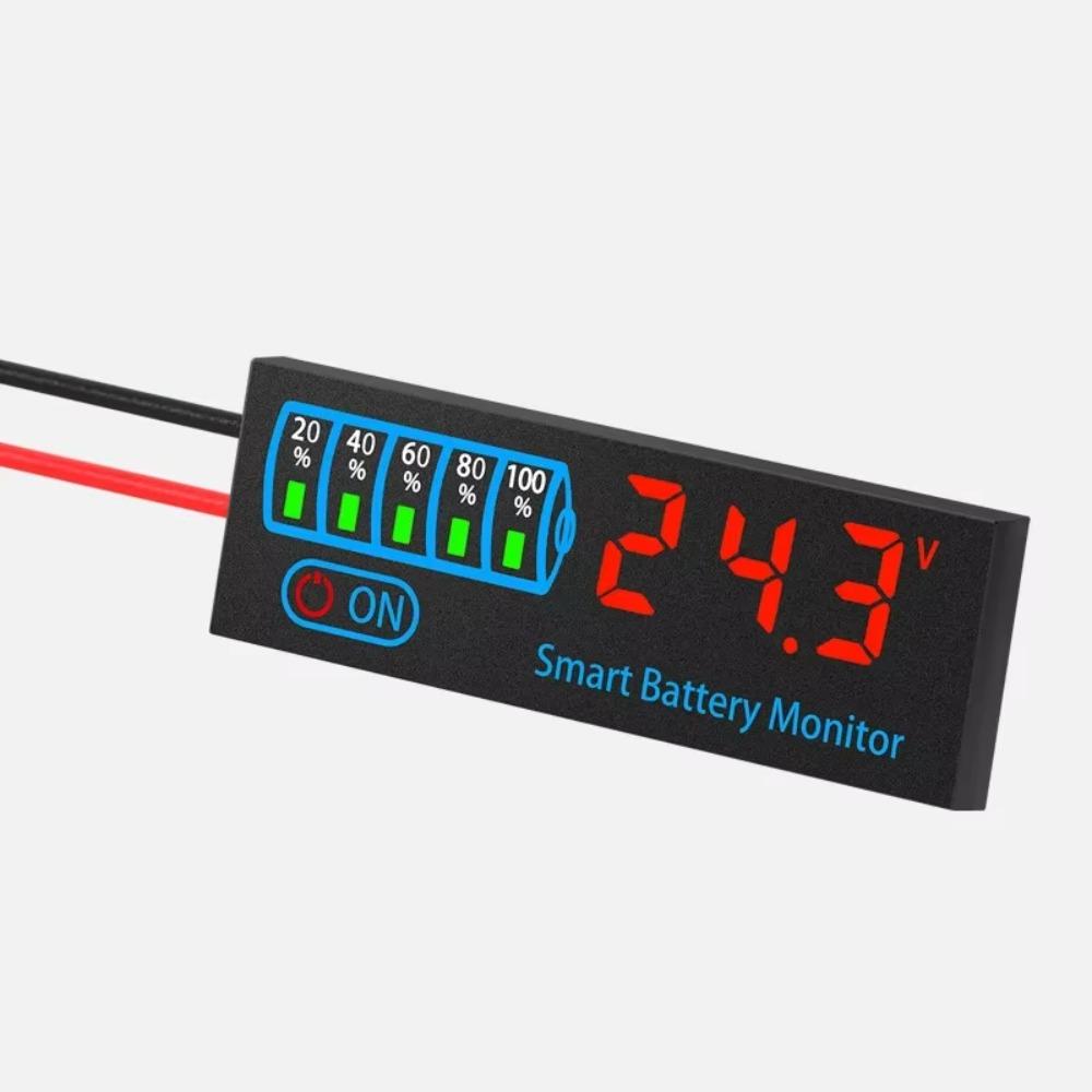 DC7-55V Battery Level Indicator Meter Module Battery Charging Tester Lead Acid Battery Tester