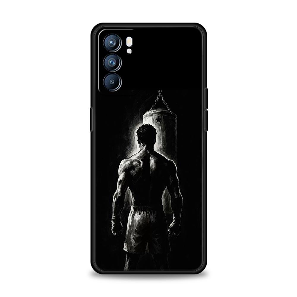 Чехол на тему Чемпиона по боксу для Oppo Reno14 Reno13 Reno12 11 F 10 Find X5 X9 Pro A54 5G A53 A52 A9 A78 4G A79 A80 A98