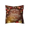 Christmas Theme Decorative Printing Pattern Cushion Cover Home Living Room Sofa Decorative Pillow Pillow Cover