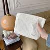 Vintage Flower Women's Cosmetic Bag Love Heart Ladies Portable Clutch Purse Handbags Female Daily Lipstick Makeup Storage Bags