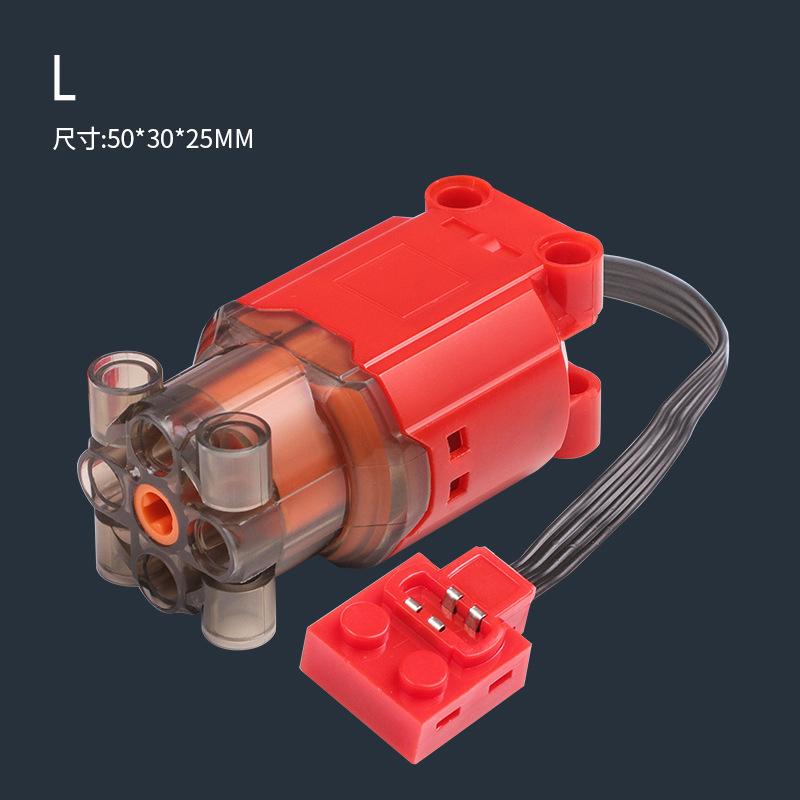 Technical Motor Parts Building Block Compatible Technical Mechanical Group MOC PF Power Function Upgrade XL-M-Servo Motor