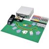 VidaXL Mixed Poker/Blackjack Set with 600 Laser Aluminum Chips