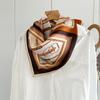 Роскошный шелковый платок 12 мм с принтом конской упряжи для модного весенне-летнего ансамбля для женщин  Женские сумки  НОВИНКА