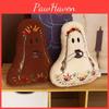 Halloween Ghost Plush Cushion With Embroidered Design For Living Room Decor